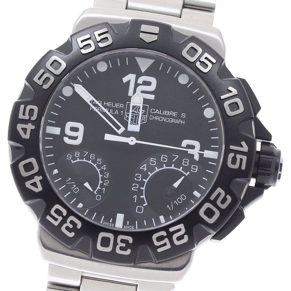 タグホイヤー　TAG Heuer CAH7011 フォーミュラ1 キャリバーS タグホイヤー TAG HEUER CAH7010 フォーミュラ1 キャリバーS クロノ