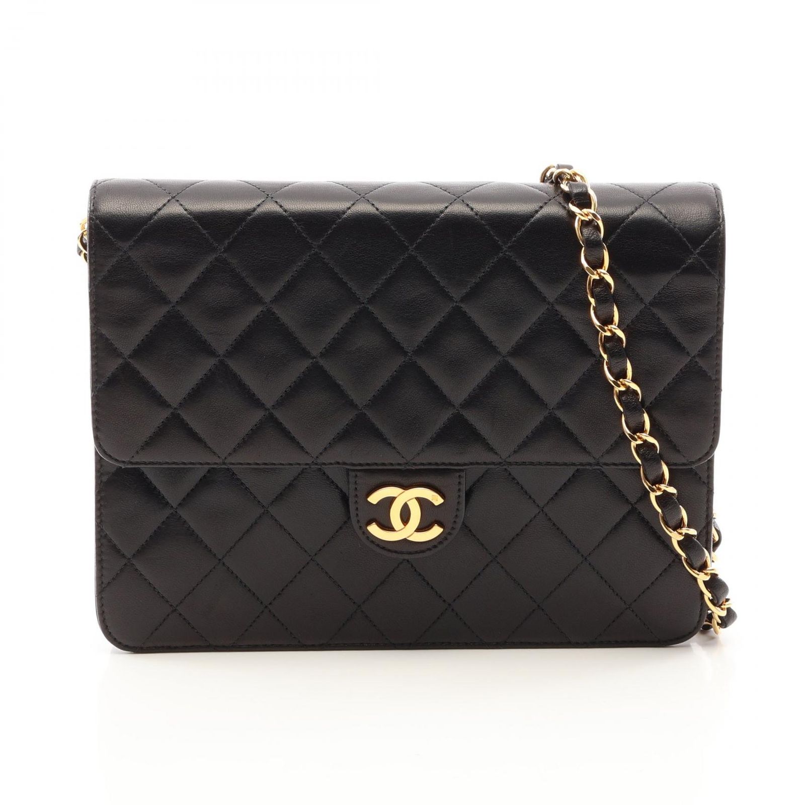 CHANEL シャネル マトラッセ シングルフラップ ショルダーバッグ