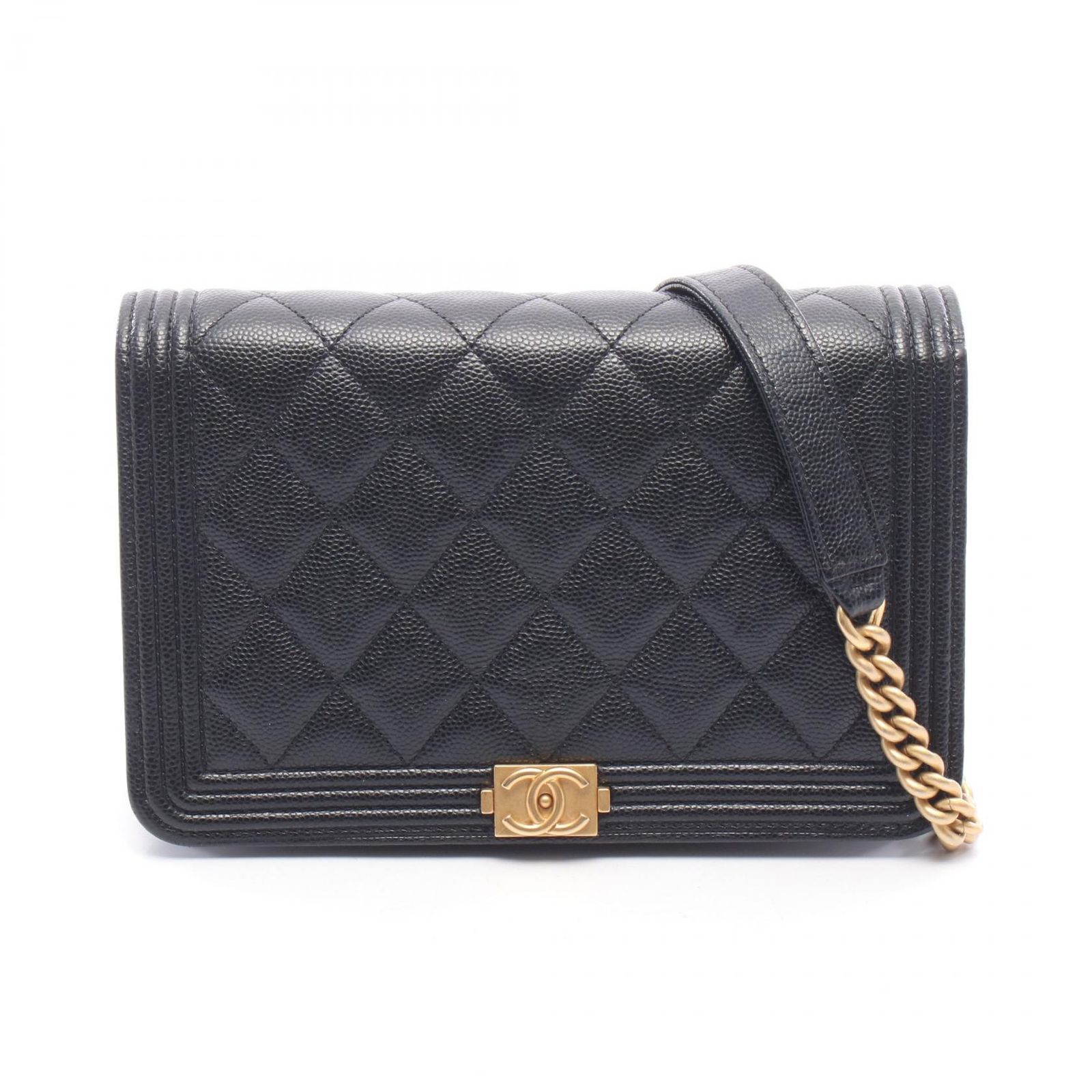 CHANEL シャネル ボーイシャネル マトラッセ ショルダーバッグ
