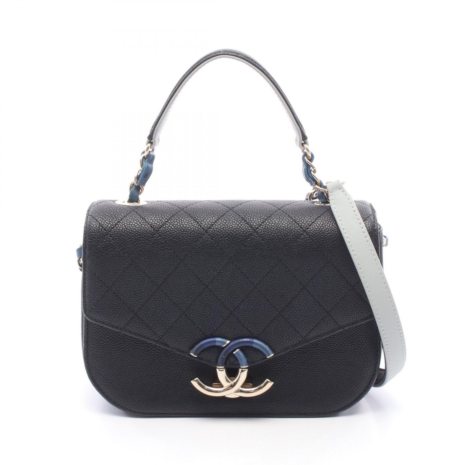 CHANEL シャネル マトラッセ ハーフココ ショルダーバッグ
