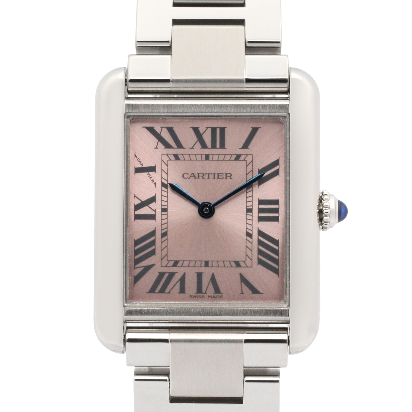 カルティエ CARTIER 腕時計 タンク・ソロ SM W5200000 ピンク