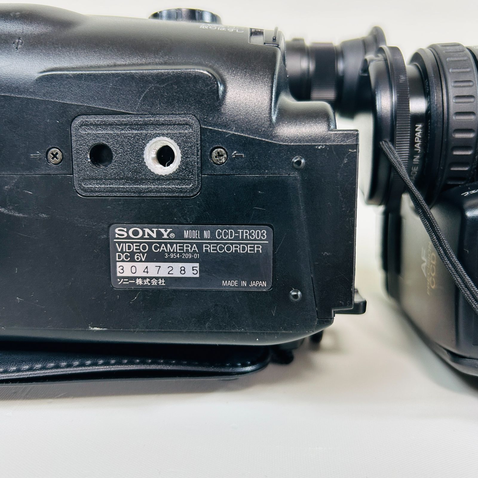 ジャンク】SONY ソニー 8mm Hi8 ビデオカメラ 2台【CCD-TR303・CCD