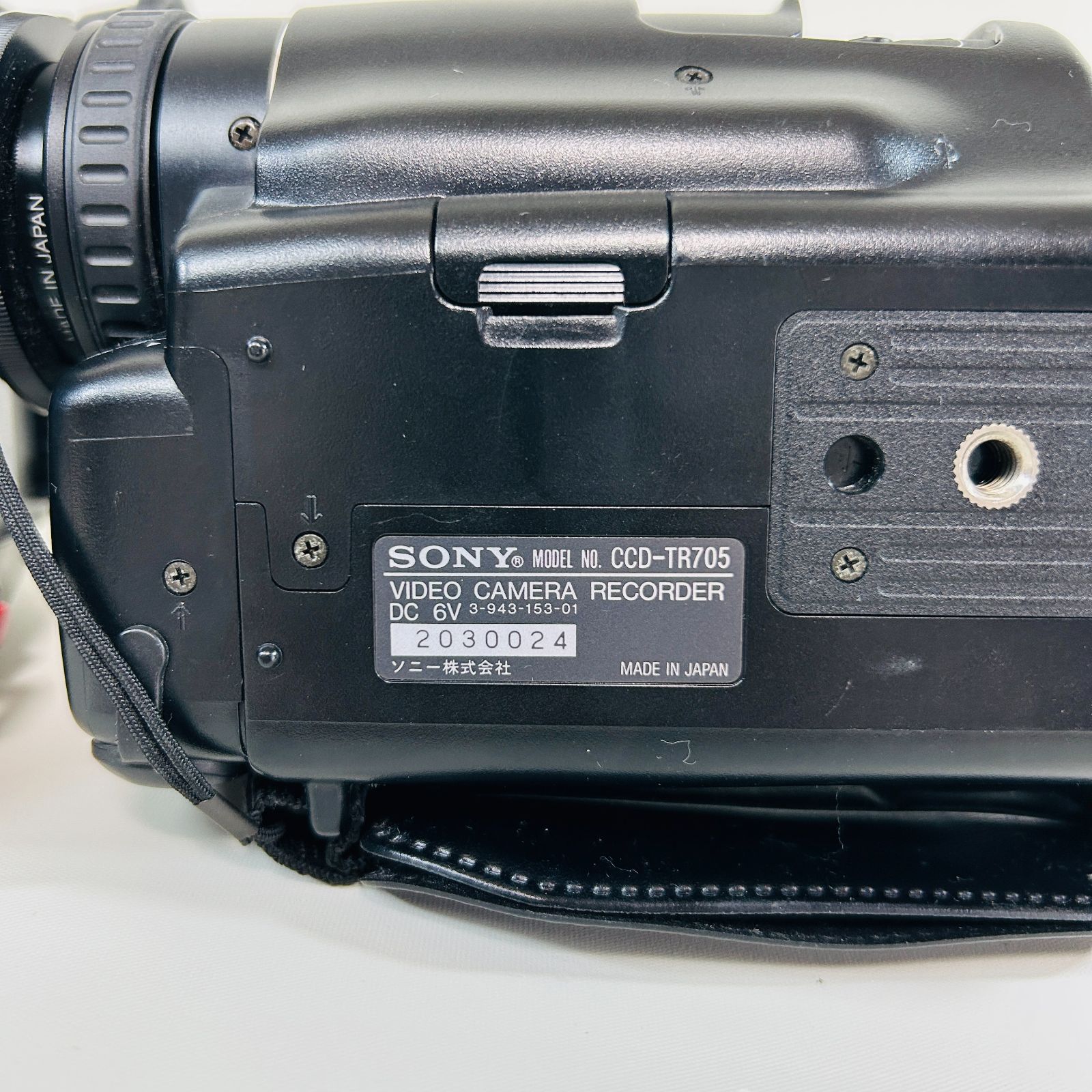 ジャンク】SONY ソニー 8mm Hi8 ビデオカメラ 2台【CCD-TR303・CCD