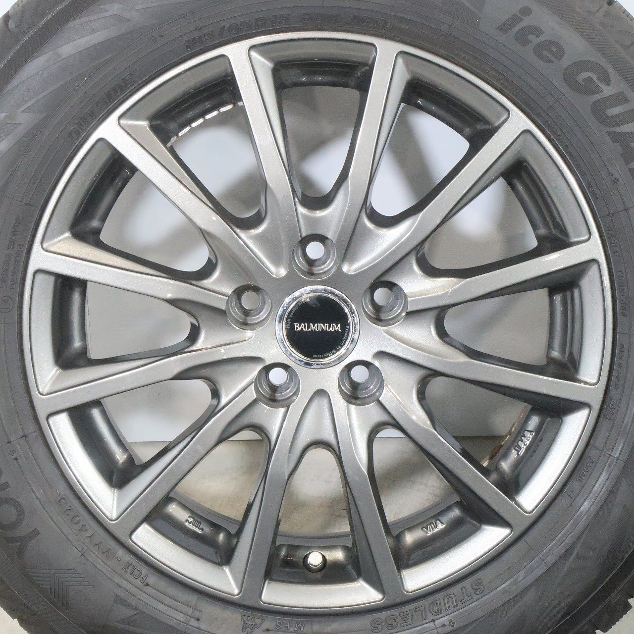 トヨタ シエンタ 10系 等に 4本 社外 15インチ 6J +43 5H PCD100
