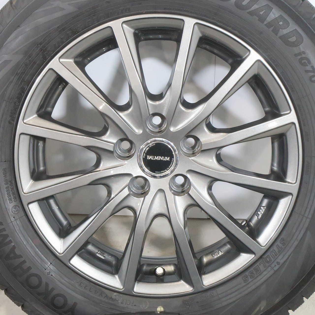 トヨタ シエンタ 10系 等に 4本 社外 15インチ 6J +43 5H PCD100