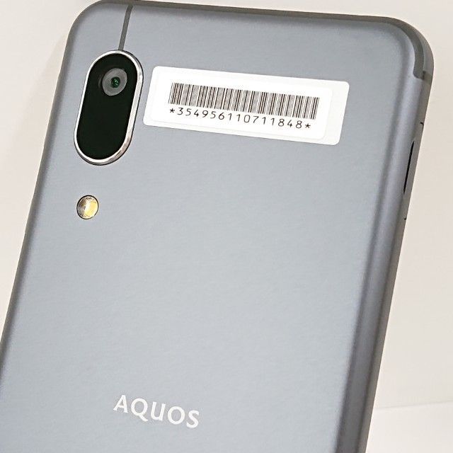 AQUOS sense3 basic SHV48 au ブラック 送料無料 本体 c21345 - メルカリ