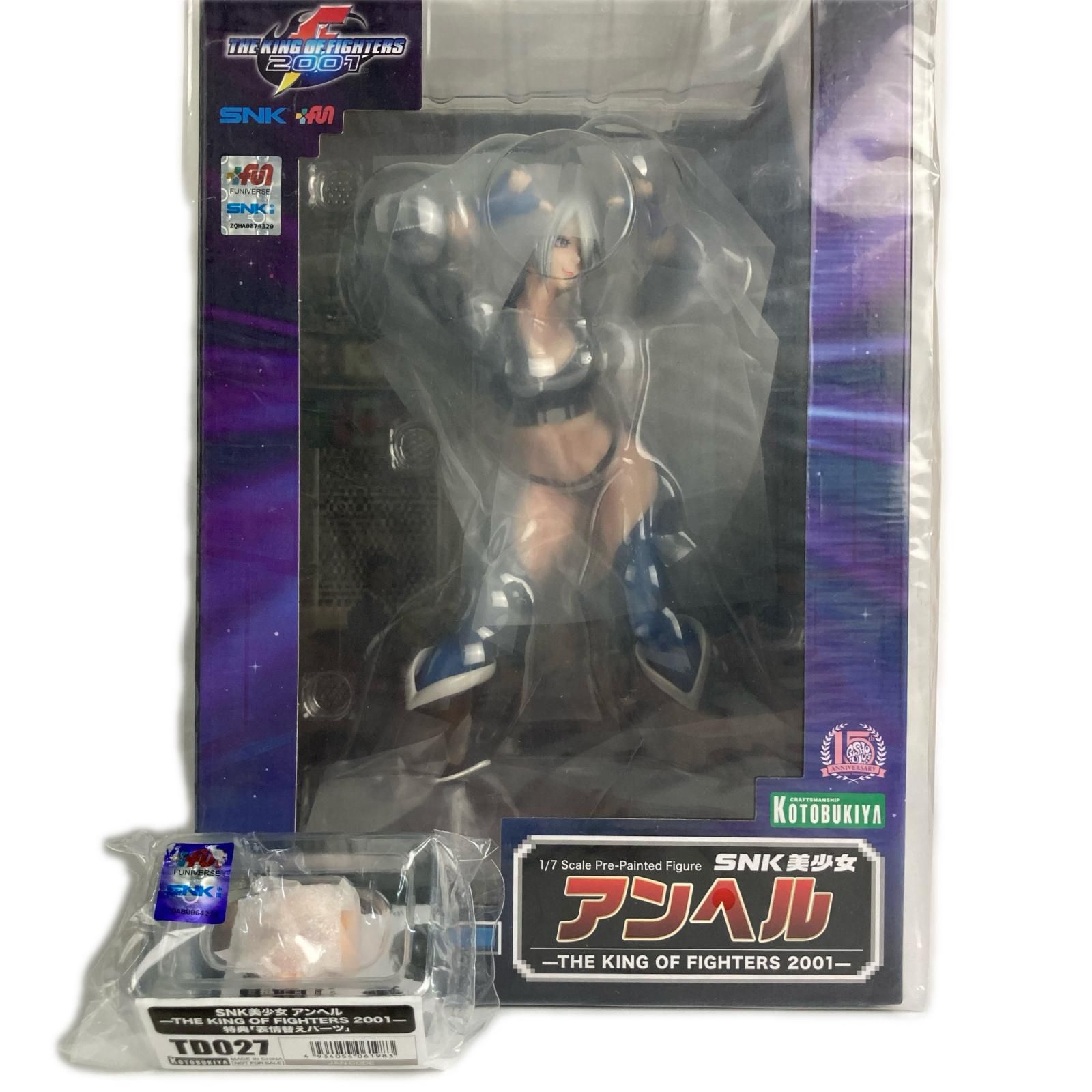 【未開封】アンヘル -ザ・キング・オブ・ファイターズ 2001- SNK美少女 1/7フィギュア 特典(TD027)付