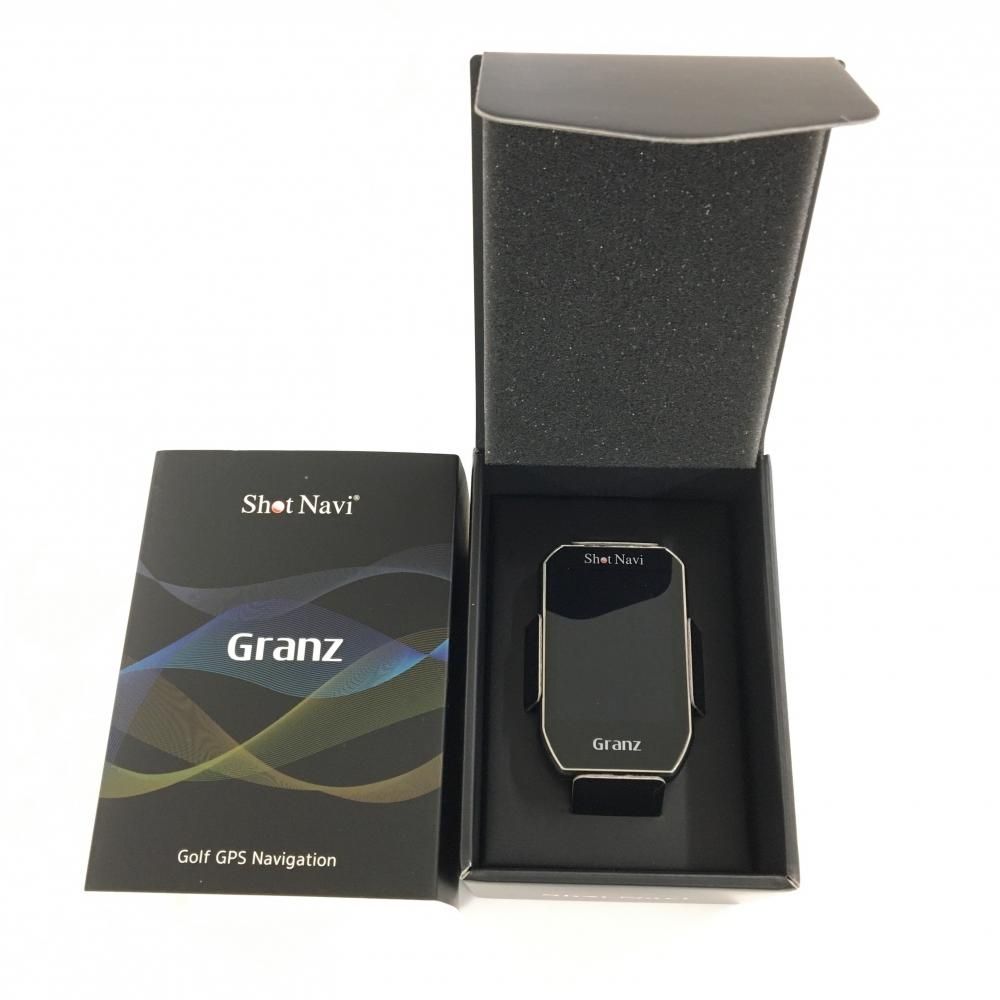 超美品】ショットナビ GPSゴルフナビ 黒 Granz 通電確認済 本体・外箱