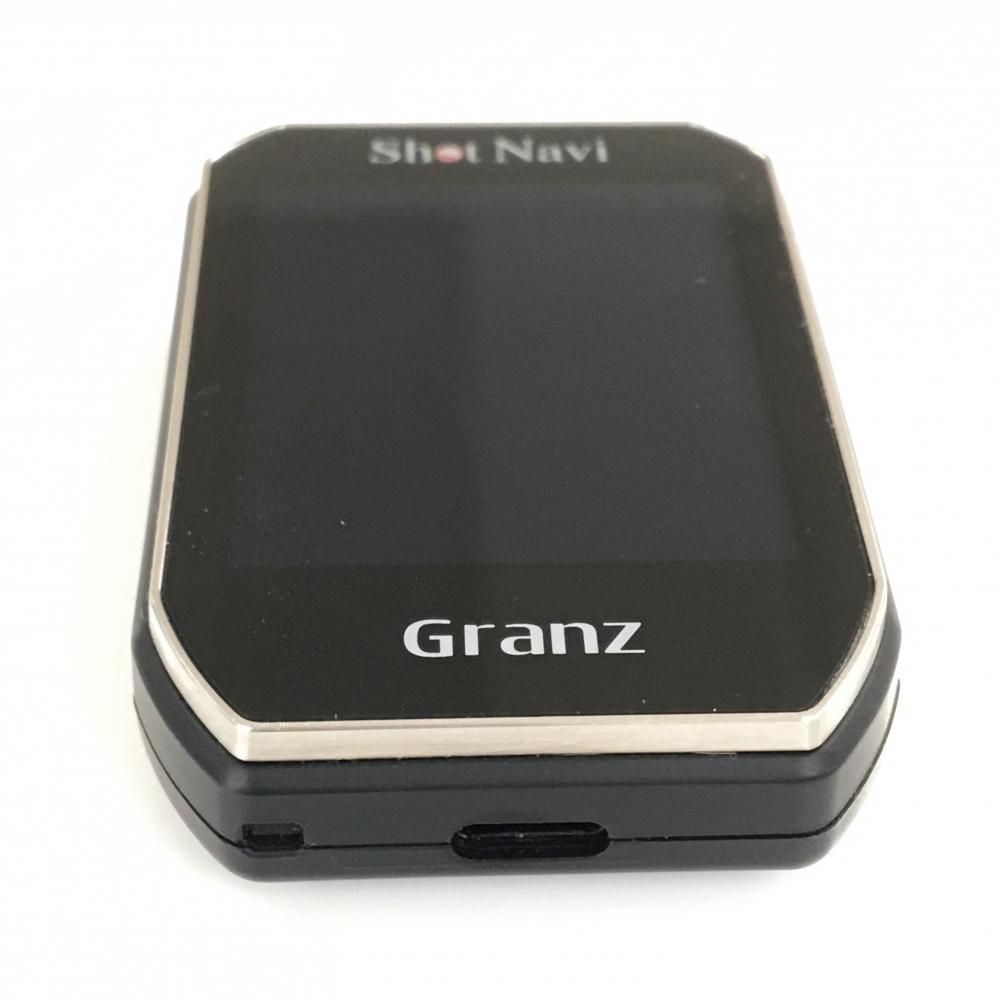 超美品】ショットナビ GPSゴルフナビ 黒 Granz 通電確認済 本体・外箱
