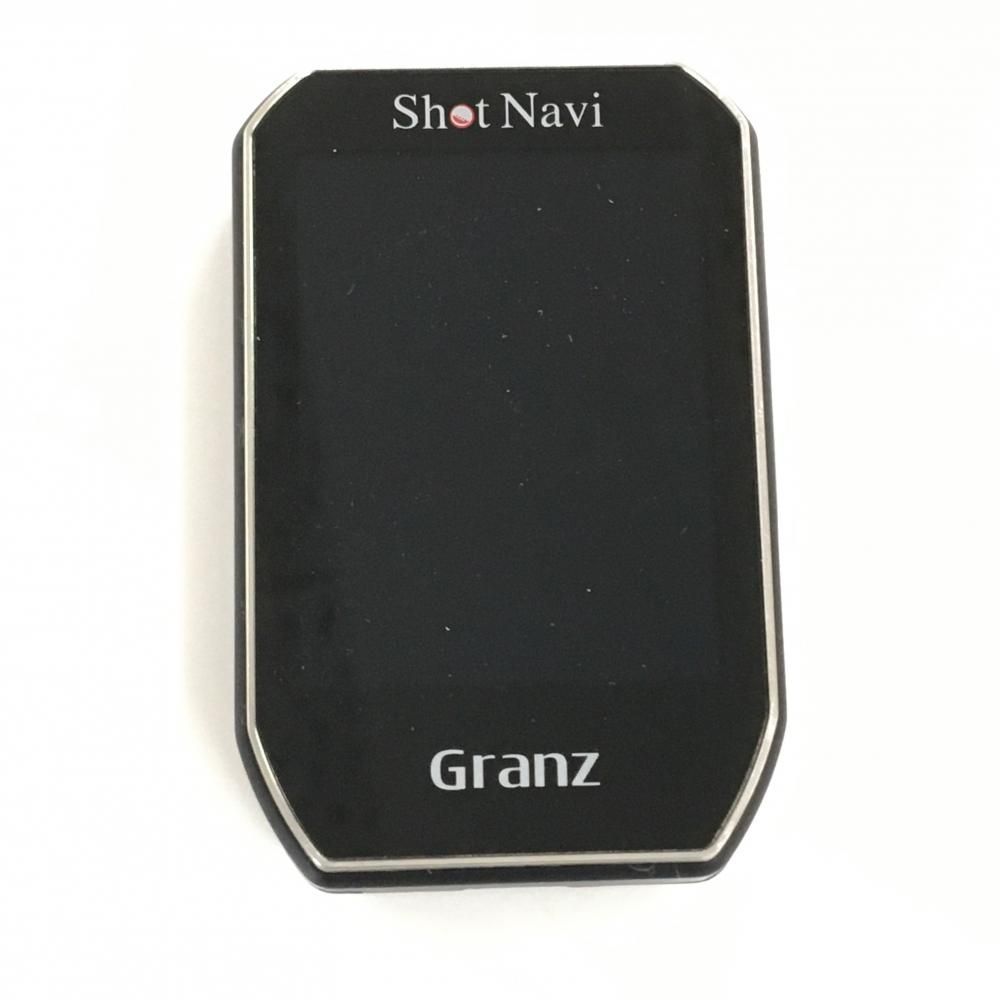 超美品】ショットナビ GPSゴルフナビ 黒 Granz 通電確認済 本体・外箱