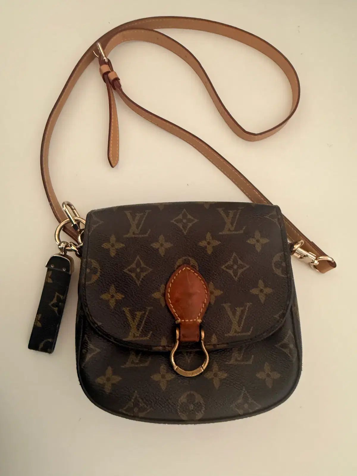<正規品>ルイヴィトン Louis Vuitton モノグラム ミニ バックル クロスバック