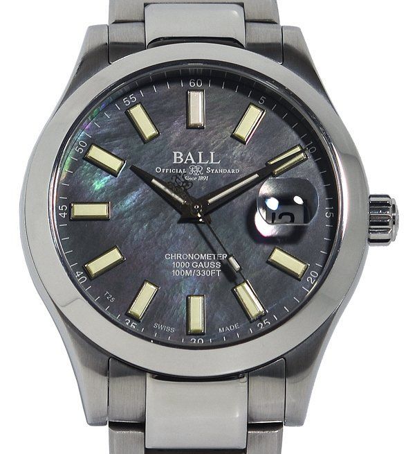 美品 BALL WATCH ボールウォッチ エンジニア マーベライト クロノメーター NM9026C-S38CJ-BK 日本限定100本 自動巻き メンズ