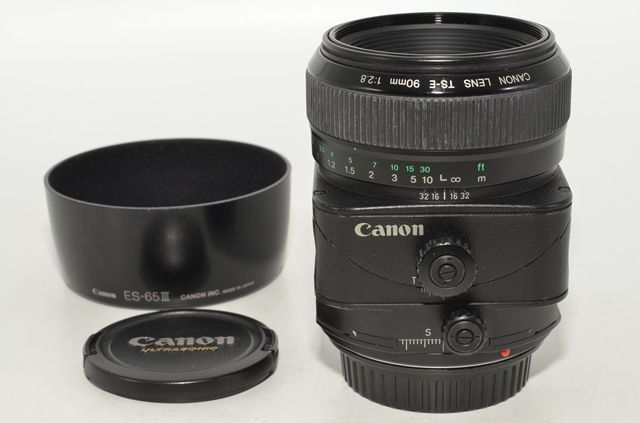 260712☆良品☆Canon テイルト・シフトレンズ TS-E90mm F2.8 フル