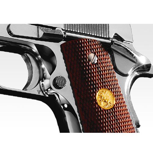 東京マルイ ガスガン COLT コルトシリーズ70 ニッケルフィニッシュ 18