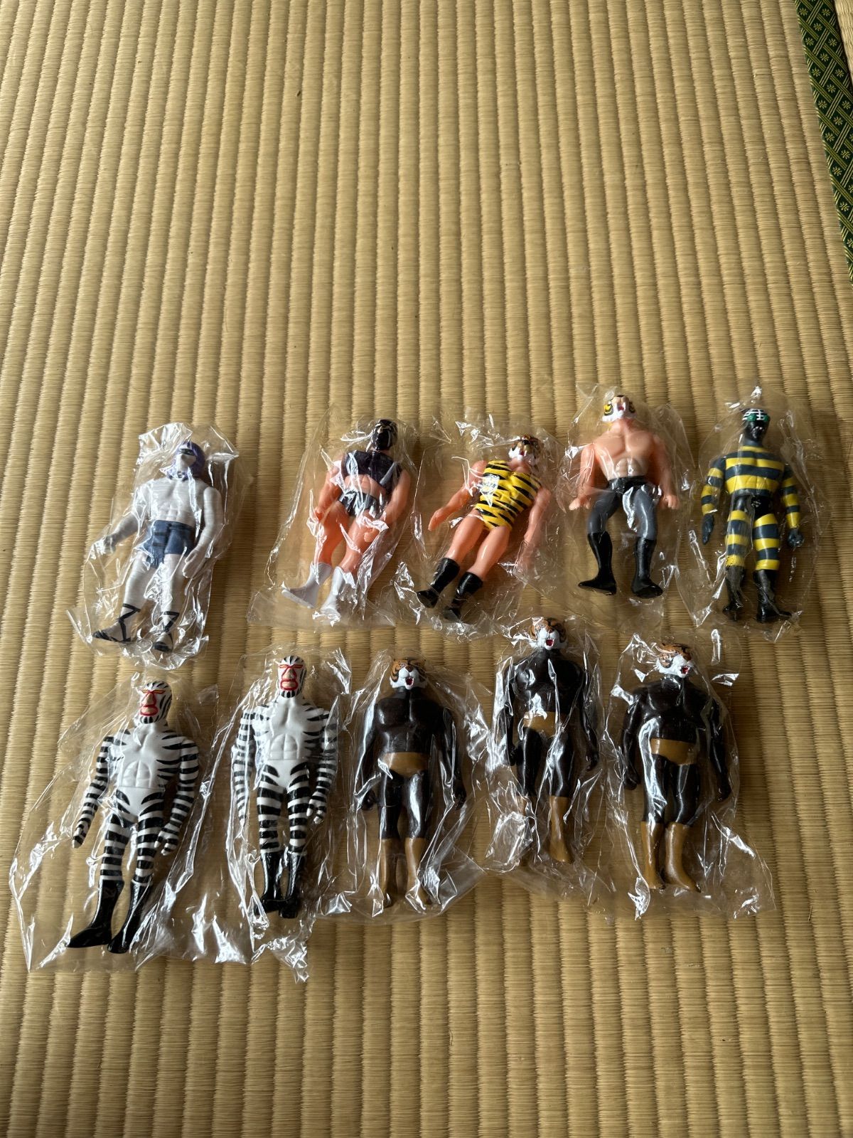 D Figuras de vinilo suave TOMMY Tiger Mask sin abrir 10 piezas