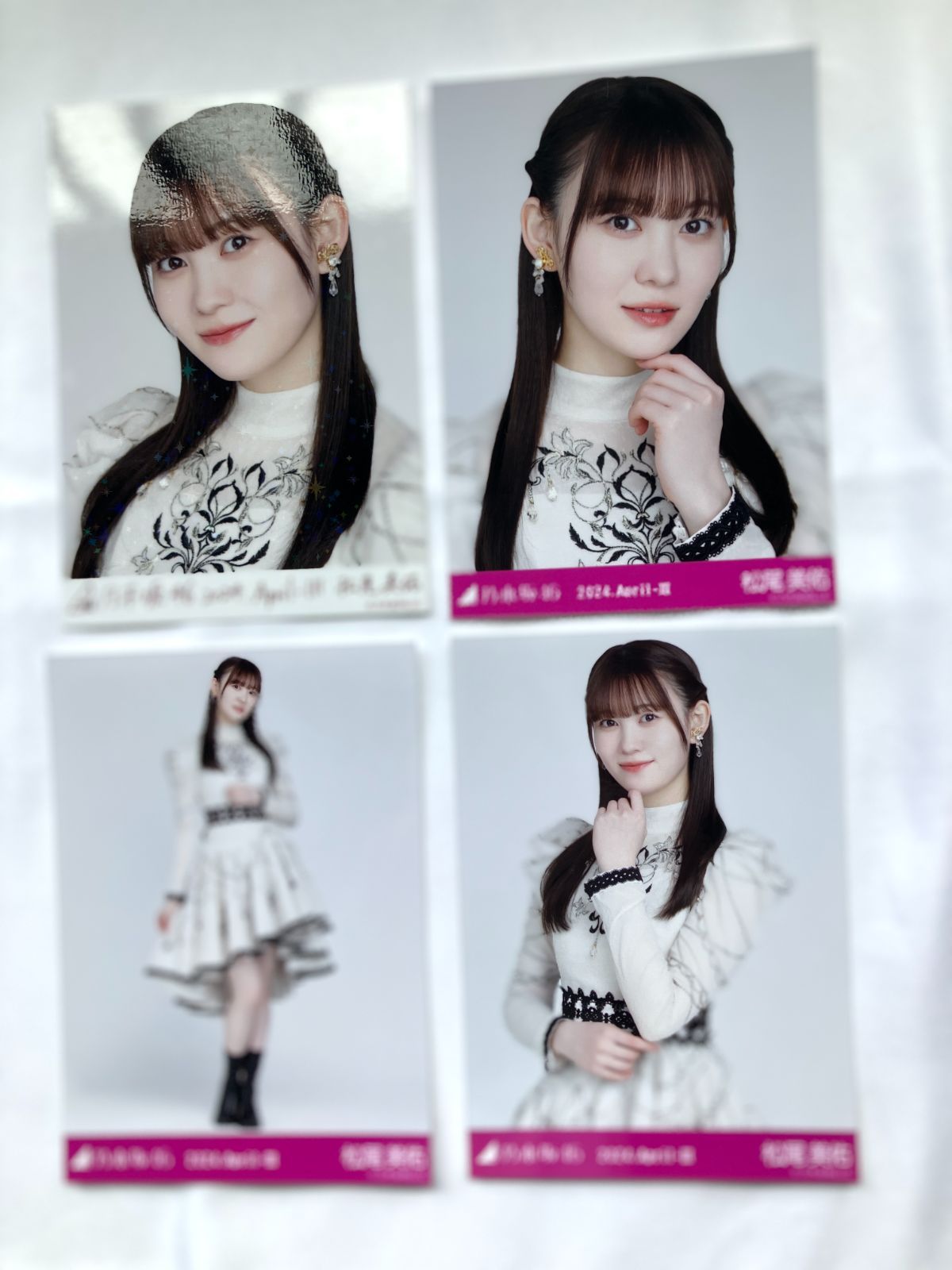 乃木坂46 松尾美佑 生写真 コンプ 4セット NL7161P f115 - メルカリ