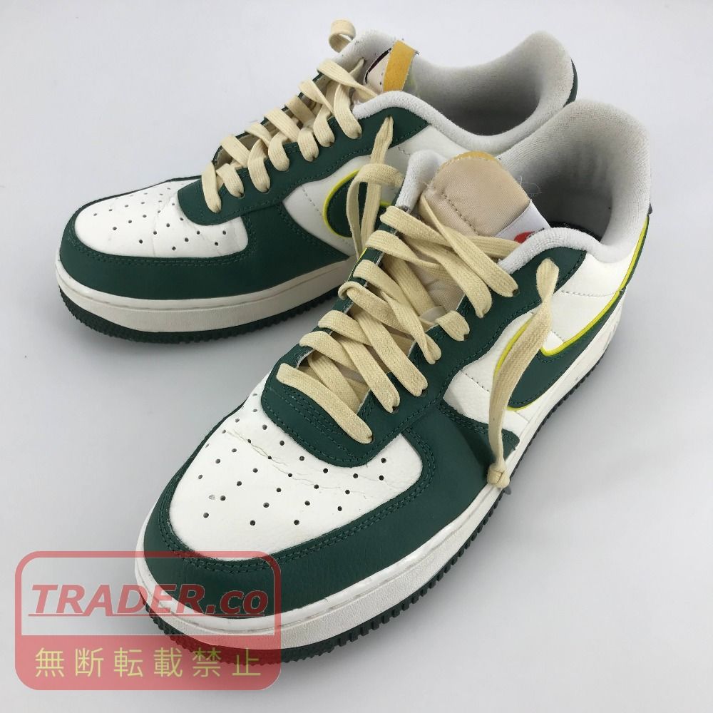05w22368 ナイキ NIKE Air Force 1 07 LV8 グリーン/ホワイト 27.0cm US9 UK8 ベトナム製 メンズ スニーカー FD0341-133 【中古品】
