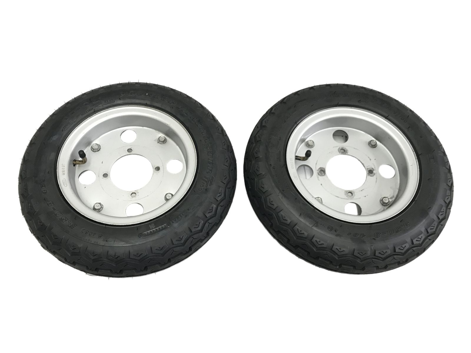 DUNLOP ROADMASTER TT100GP タイヤ ペア ダンロップ ジャンク T11451347