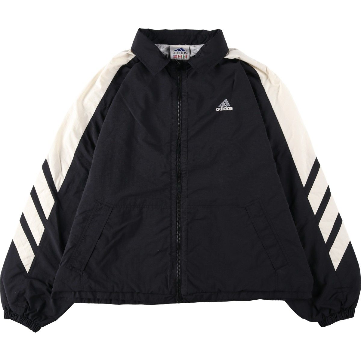 古着 90年代 アディダス adidas ナイロンジャケット メンズXL相当 ヴィンテージ/eaa654714