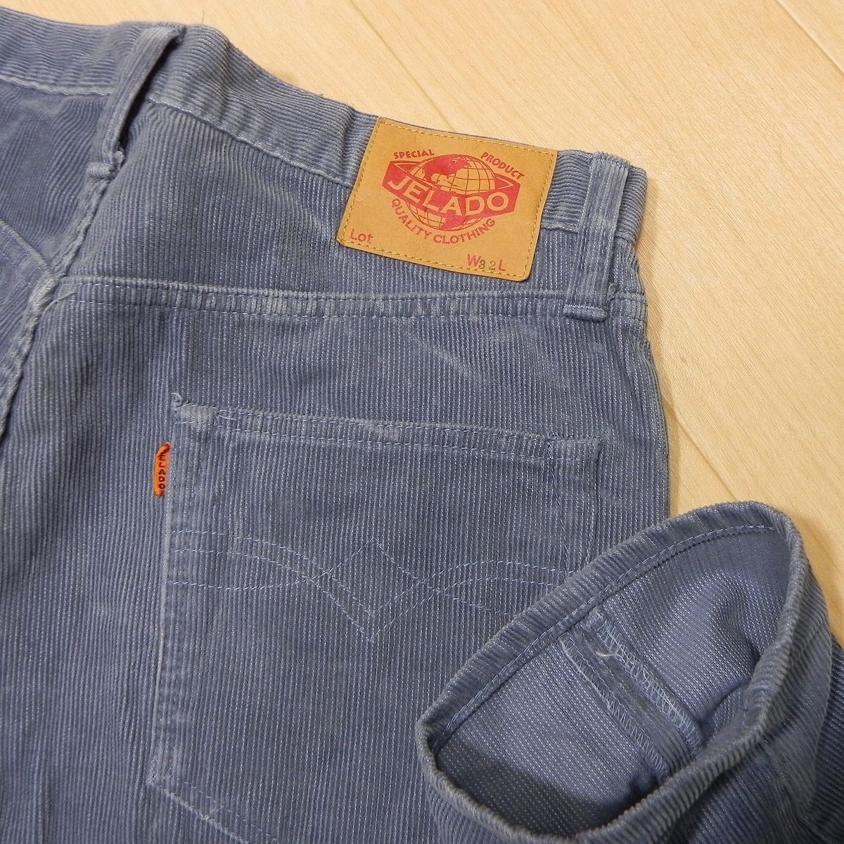 815☆ 日本製 JELADO コーデュロイパンツ w32 ジェラード ボタンフライ 