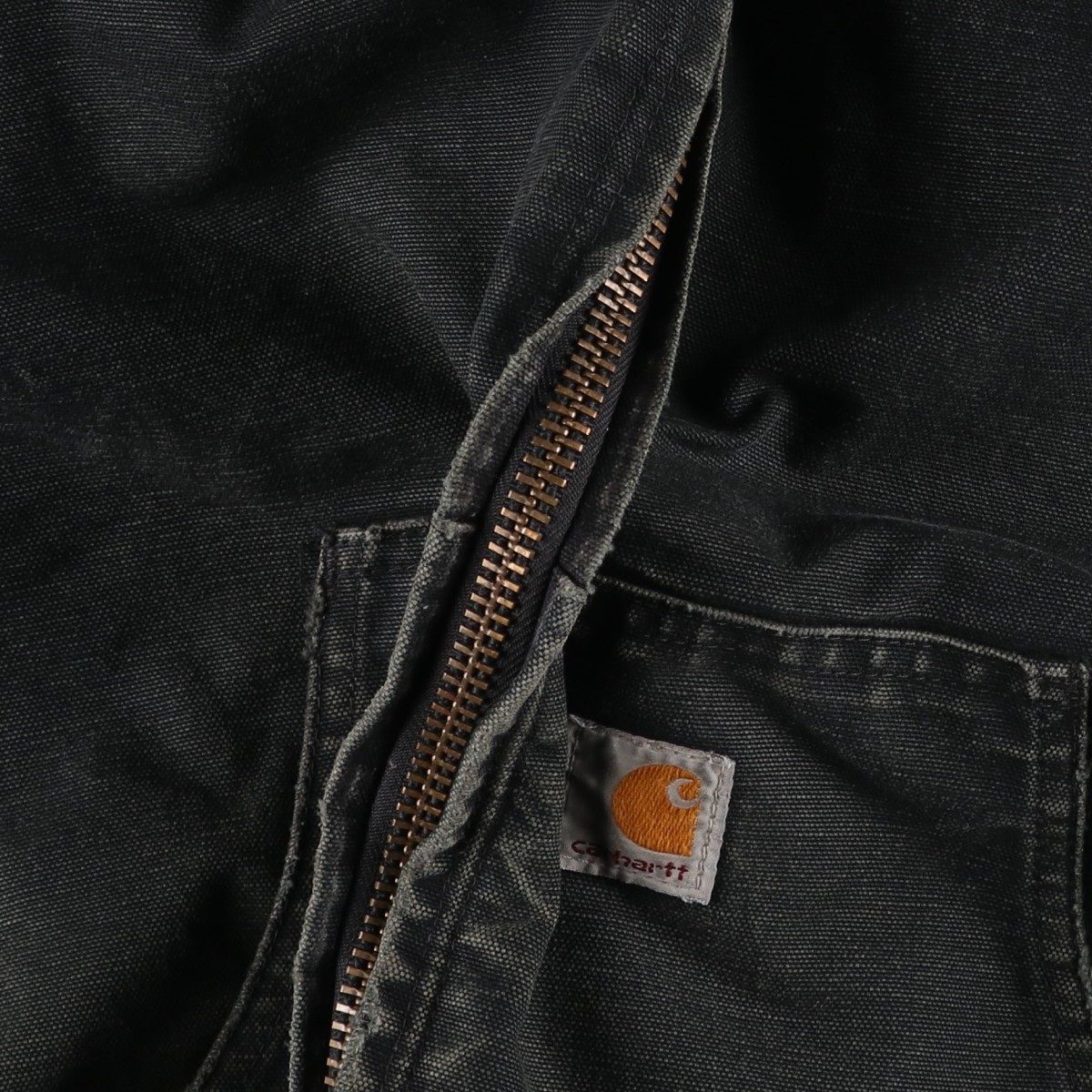古着 00年代 カーハート Carhartt アクティブジャケット 中綿入り ダックフルジップパーカー メンズXL相当/eaa636546