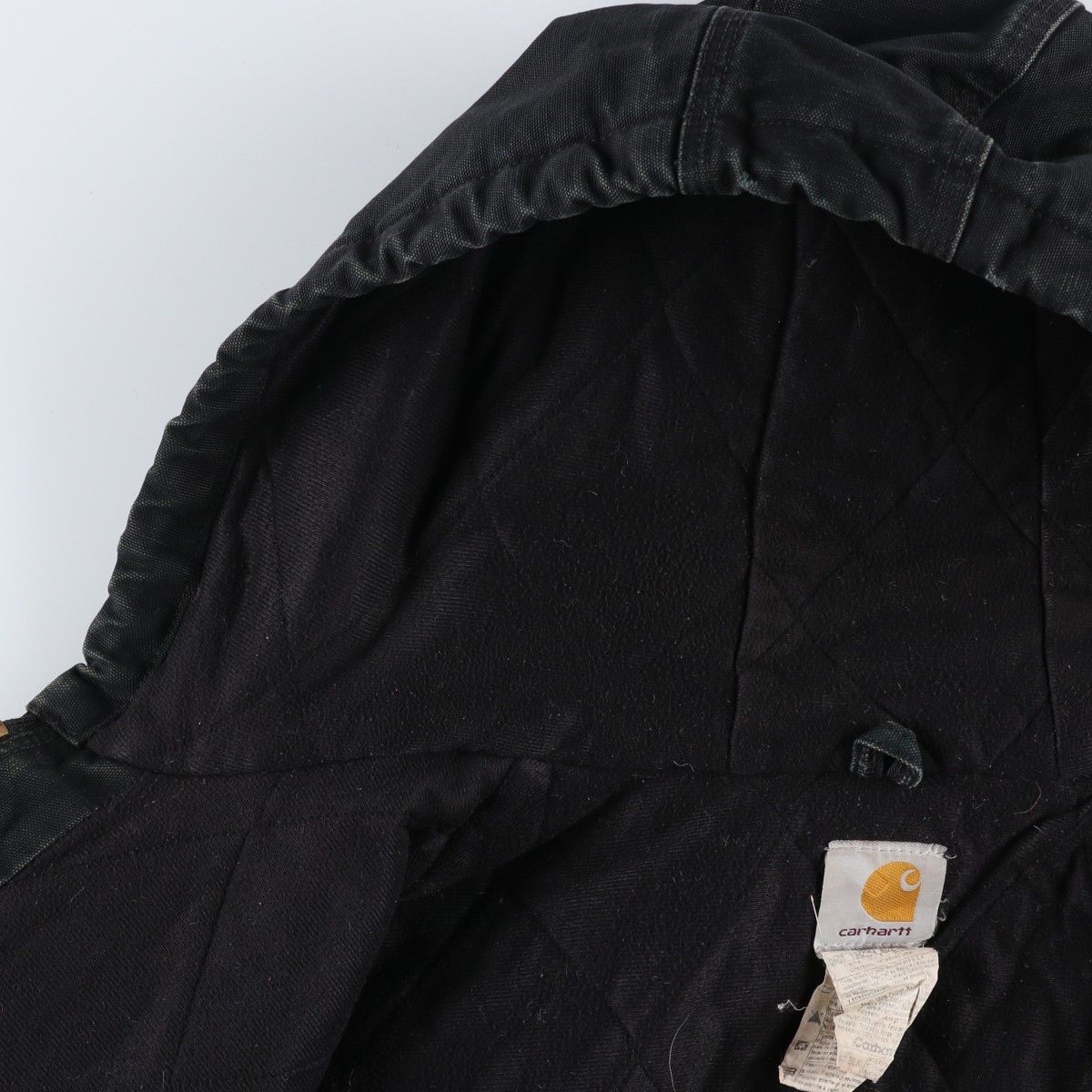古着 00年代 カーハート Carhartt アクティブジャケット 中綿入り ダックフルジップパーカー メンズXL相当/eaa636546
