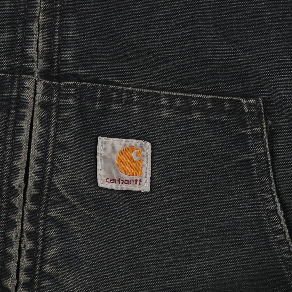 古着 00年代 カーハート Carhartt アクティブジャケット 中綿入り ダックフルジップパーカー メンズXL相当/eaa636546