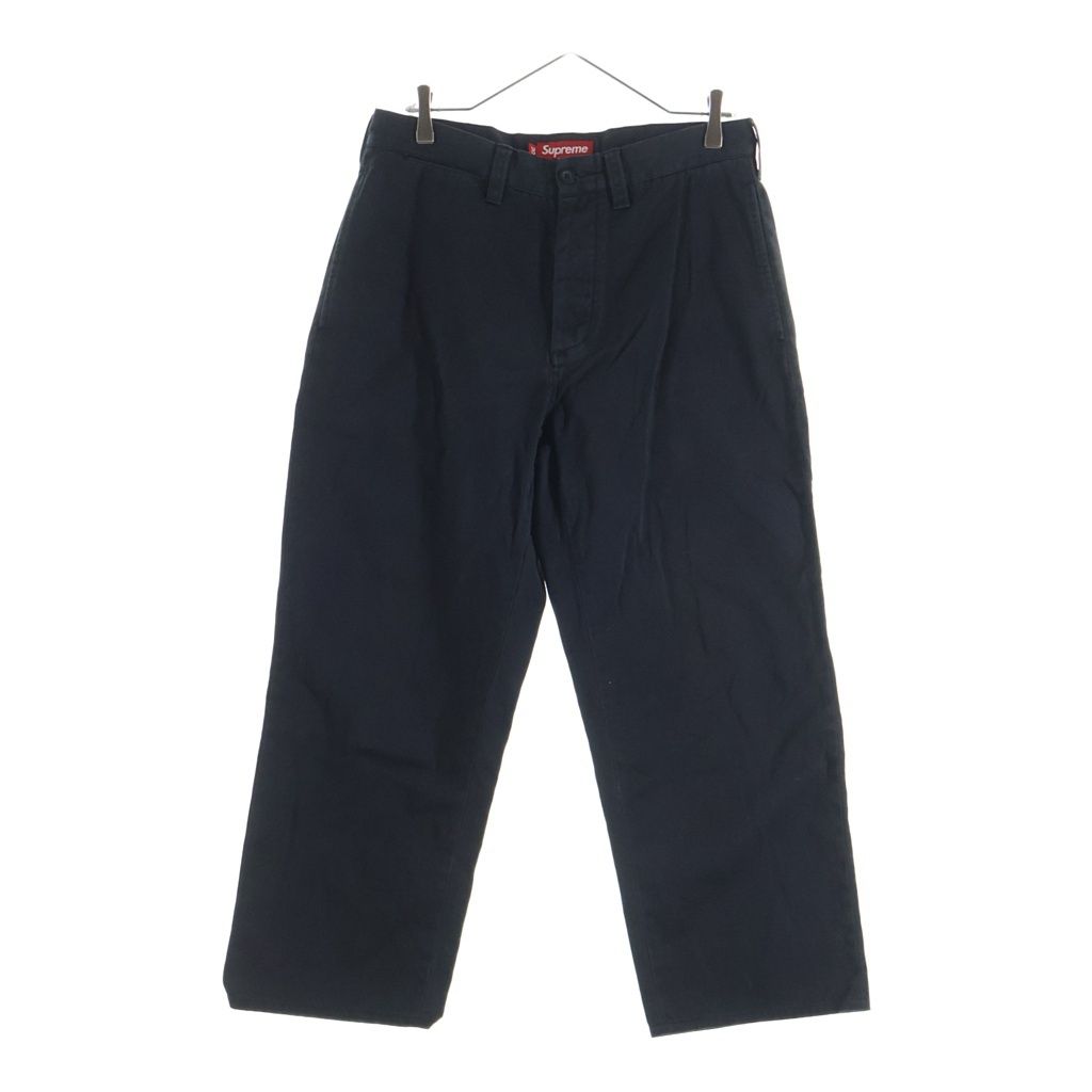 SUPREME シュプリーム 20AW Pin Up Chino Pant ピンアップ ガール ロゴパッチ チノパンツ ブラック SUPREME (シュプリーム) 20AW Pin Up Chino Pant ピンアップ ガール