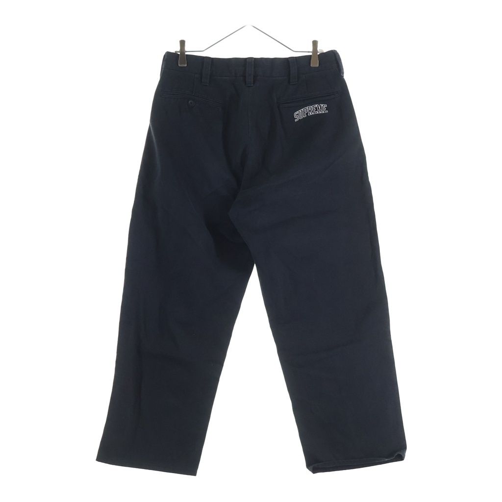 SUPREME シュプリーム 20AW Pin Up Chino Pant ピンアップ ガール ロゴパッチ チノパンツ ブラック SUPREME (シュプリーム) 20AW Pin Up Chino Pant ピンアップ ガール