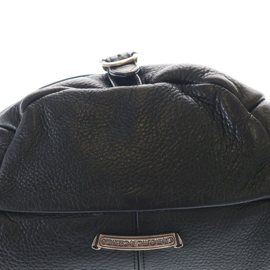 CHROME HEARTS (クロムハーツ) #1 SNAT PACK スナットパック ダガージップ ガンスリンガーベルト レザーウエストバッグ ブラック BCA378