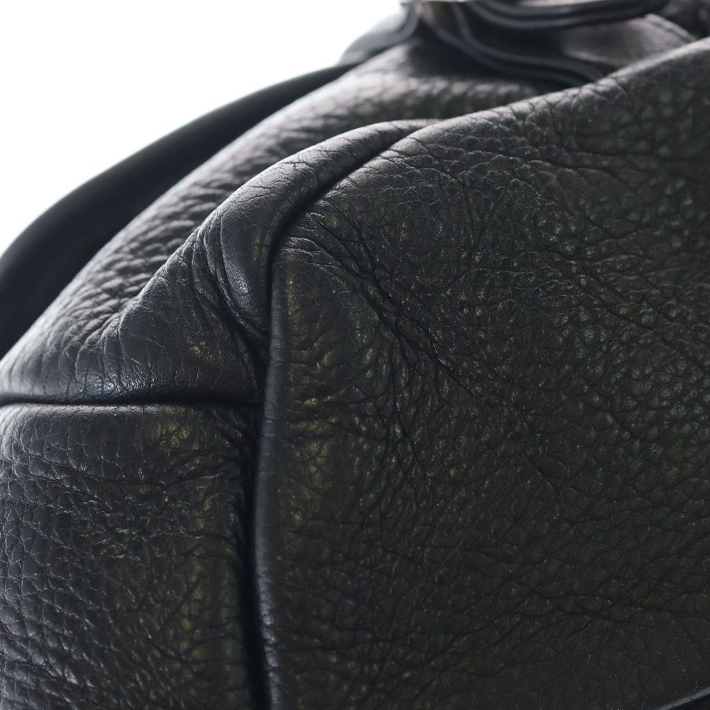 CHROME HEARTS (クロムハーツ) #1 SNAT PACK スナットパック ダガージップ ガンスリンガーベルト レザーウエストバッグ ブラック BCA378