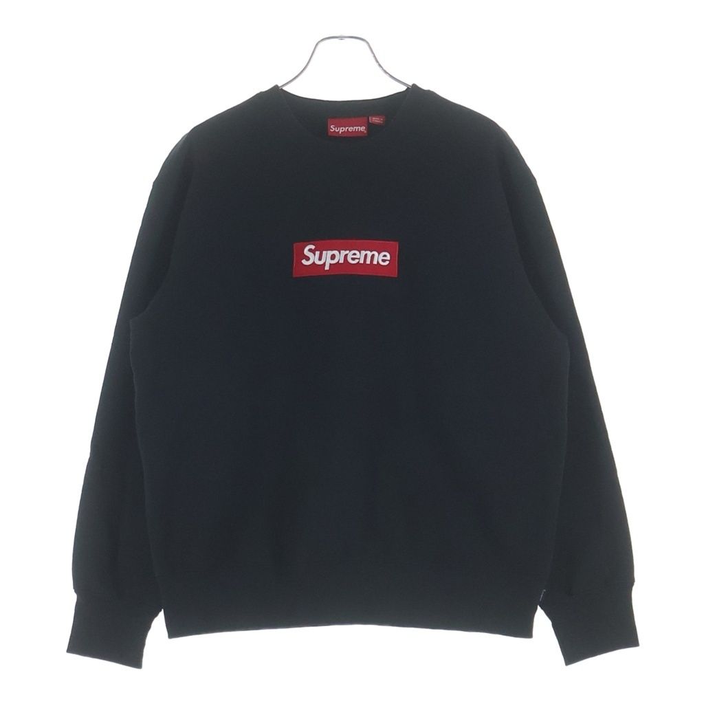 SUPREME (シュプリーム) 22AW Box Logo Crewneck Sweatshirt ボックスロゴ クルーネックスウェットトレーナー ブラック