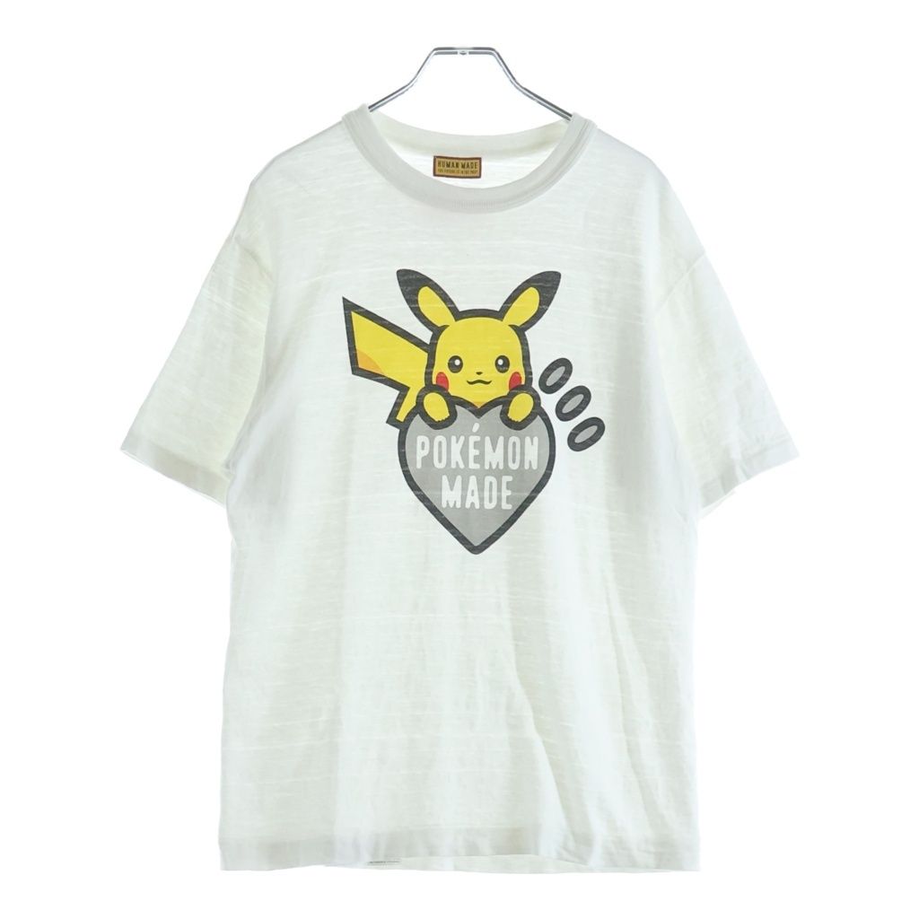 HUMAN MADE (ヒューマンメイド) ×POKEMON ポケモン ピカチュウフロント