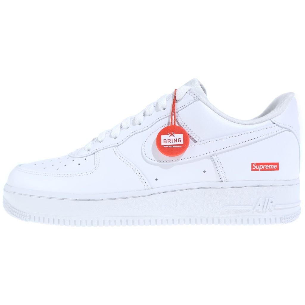NIKE (ナイキ) ×SUPREME AIR FORCE1 LOW CU9225-100 シュプリーム エアフォース1 ローカットスニーカー ホワイト US10.5/28.5cm