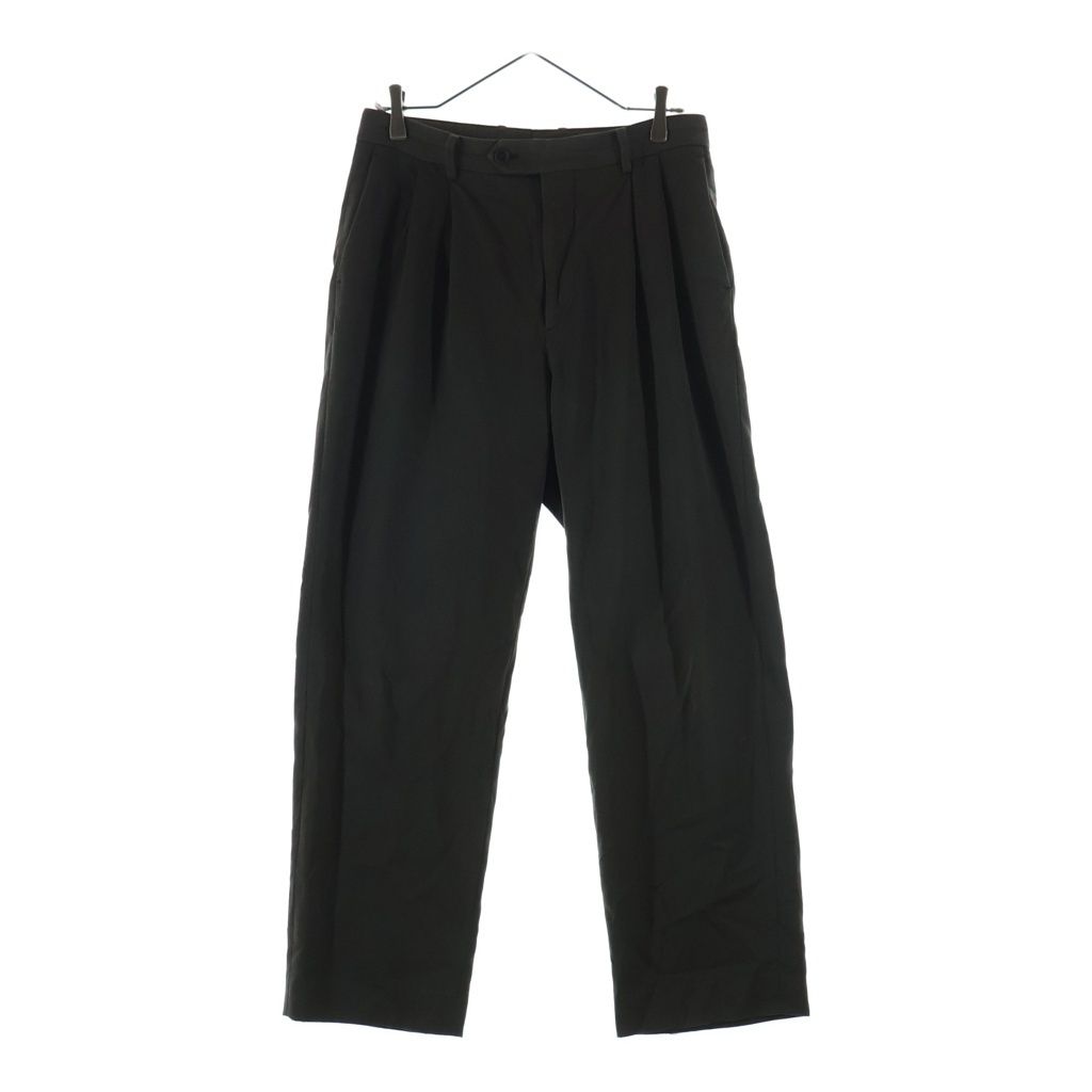 AURALEE (オーラリー) 25SS LIGHT WOOL MAX GABARDINE TWO-TUCK SLACKS A25SP03MG ライト ウール マックス ギャバジン 2タック スラックスパンツ ブラウン
