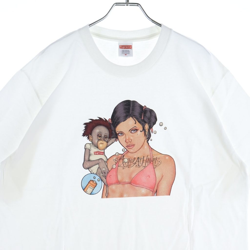 SUPREME (シュプリーム) 25AW Angel Tee エンジェルプリント クルー