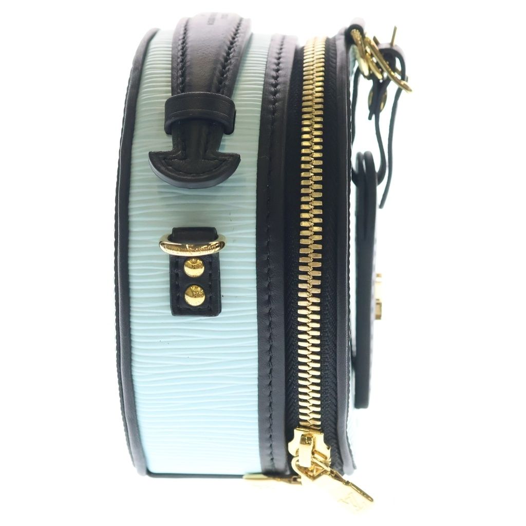LOUIS VUITTON (ルイヴィトン) エピ プティット ボワット シャポー レザー 2WAY ハンド ショルダーバッグ ゴールド金具 ライトブルー R97999