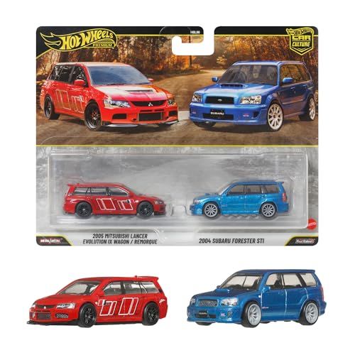 ホットウィール(Hot Wheels) プレミアム2パック 2005 三菱ランサー