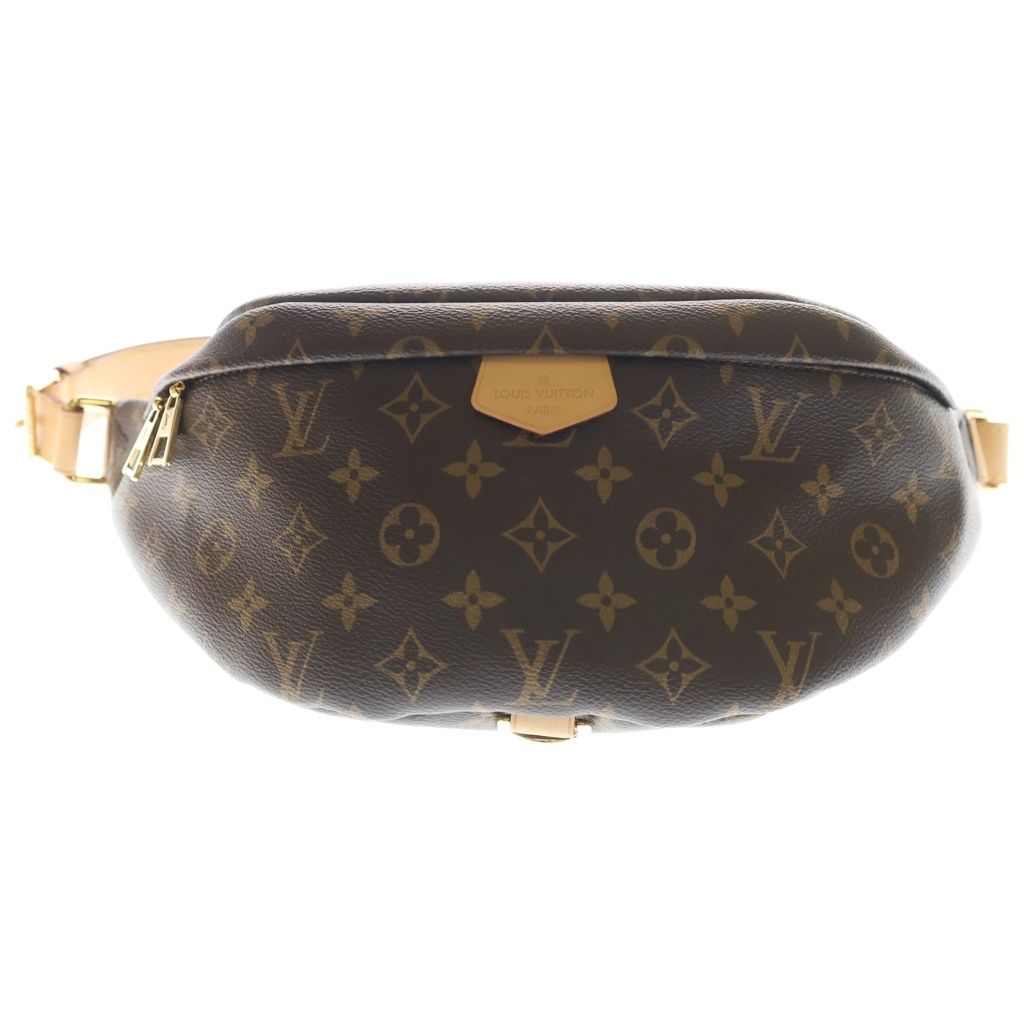LOUIS VUITTON (ルイヴィトン) モノグラム バムバッグ MM モノグラム ウエスト ボディ ショルダーバッグ ブラウン M43644
