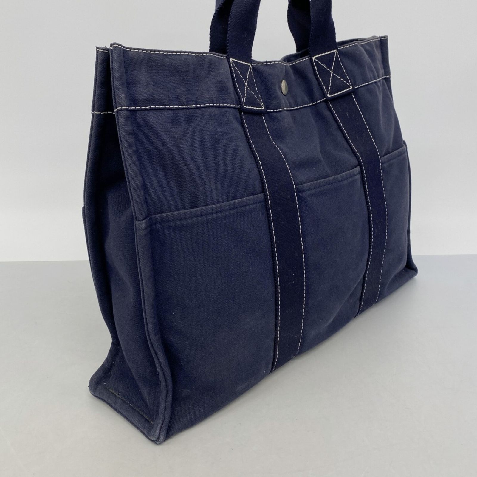 エルメス(Hermes) エルメス トートバッグ ドーヴィルMM キャンバス