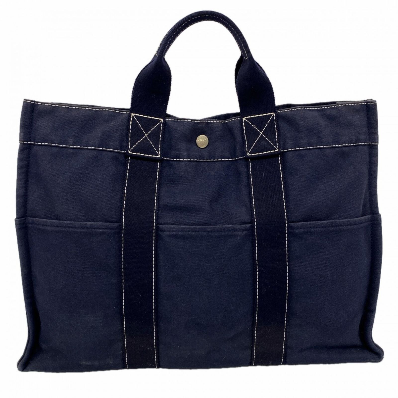 エルメス(Hermes) エルメス トートバッグ ドーヴィルMM キャンバス