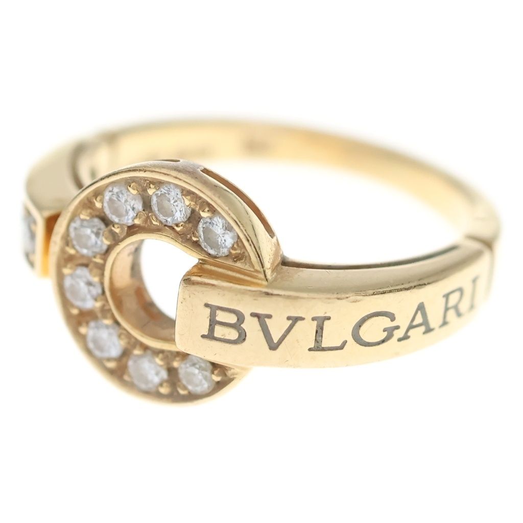 BVLGARI (ブルガリ) ブルガリ・ブルガリ ダイヤリング 指輪 イエローゴールド