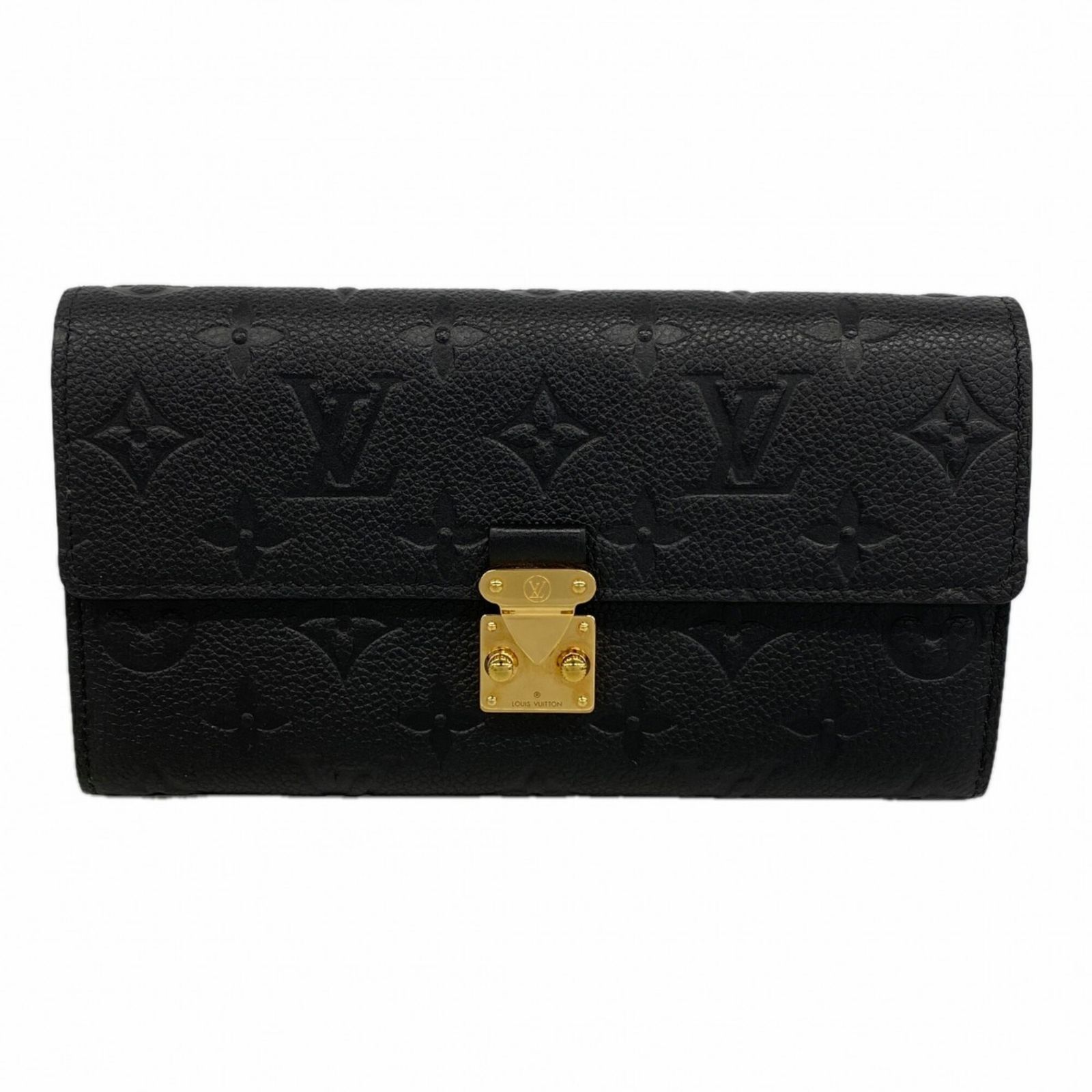 ルイ・ヴィトン(Louis Vuitton) ルイ・ヴィトン 長財布 モノグラム・アンプラント ポルトフォイユサラメティス M82638 ノワールレディース