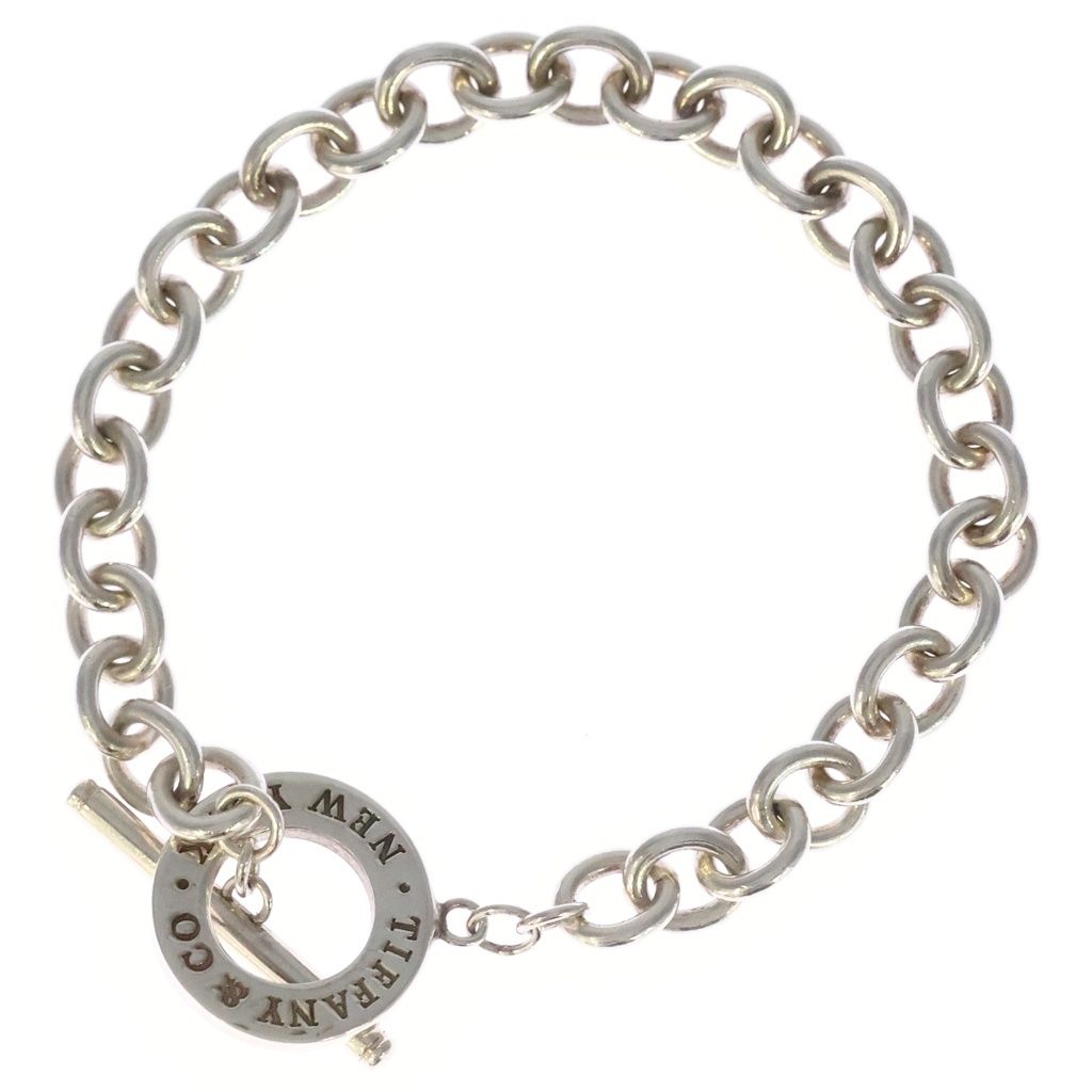 ティファニー TIFFANY&CO トグル チェーン ブレスレット Ag925 TIFFANY & Co. (ティファニー) トグルチェーンブレスレット シルバー Ag925