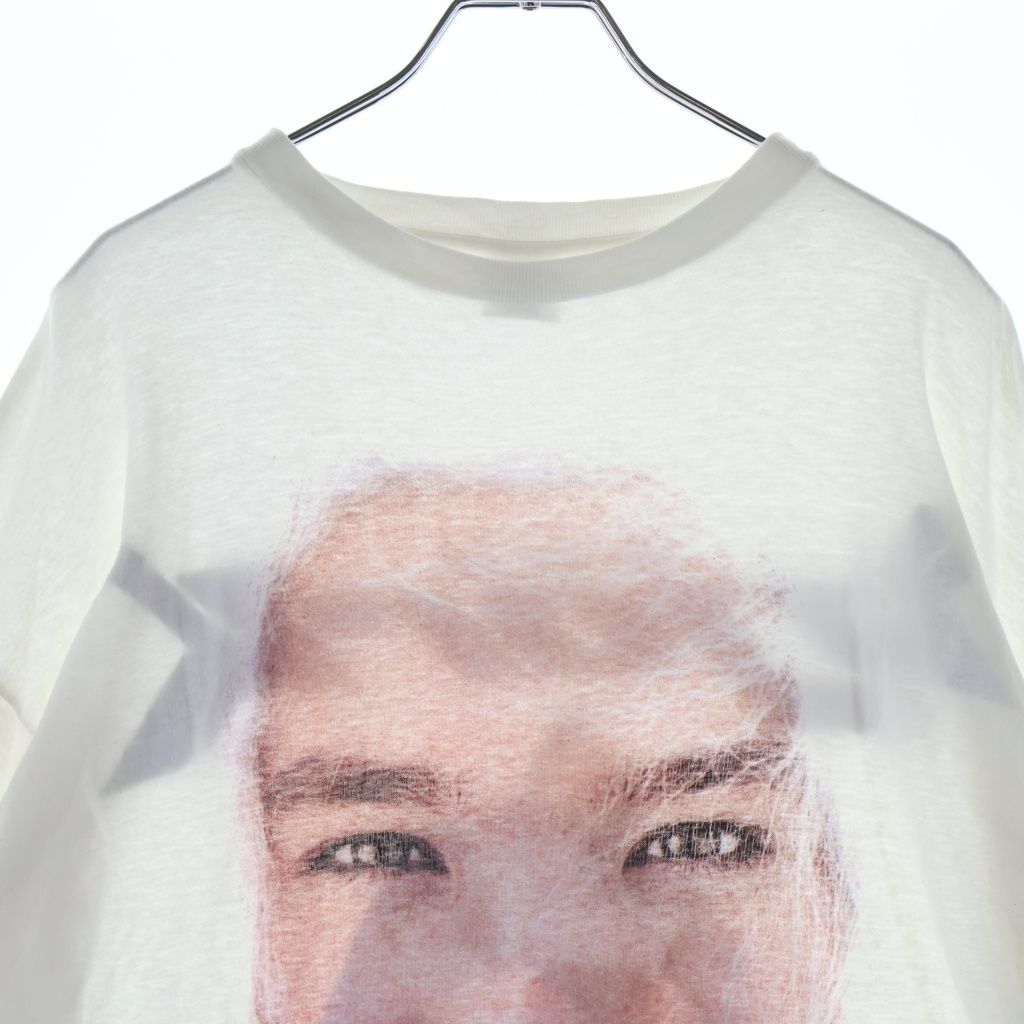 VINTAGE (ヴィンテージ) 90s Bjork HUGE FACE WHITE PHOTO Tee