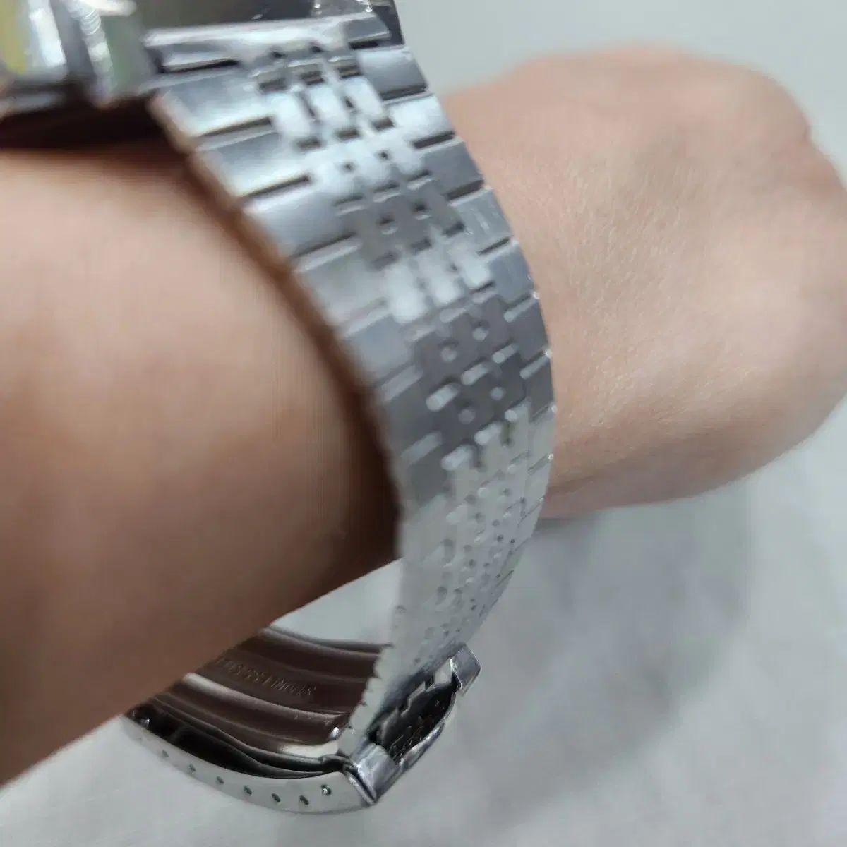 セイコー アクタス SS 23石 ブルー サンレイ オートマチック