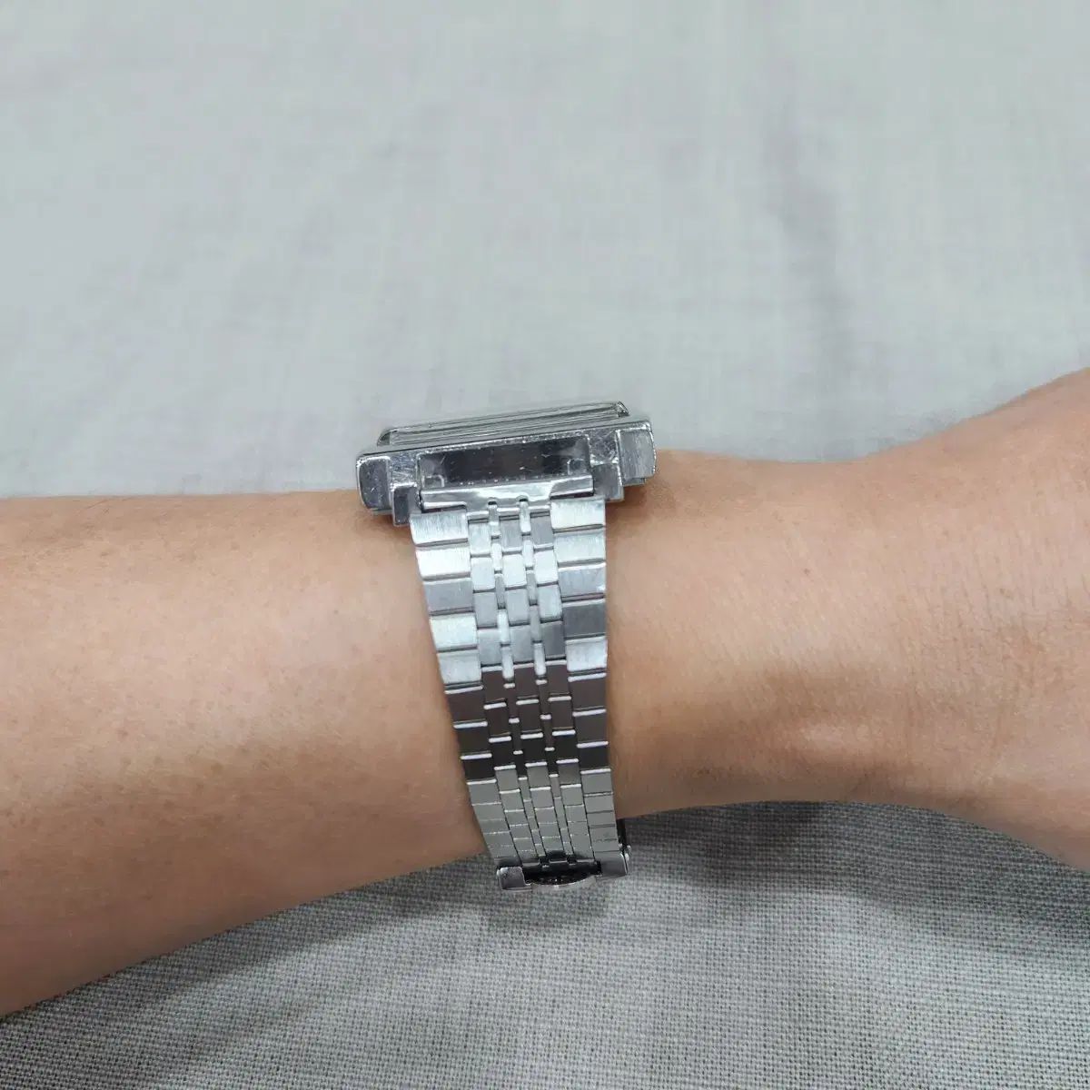 セイコー アクタス SS 23石 ブルー サンレイ オートマチック