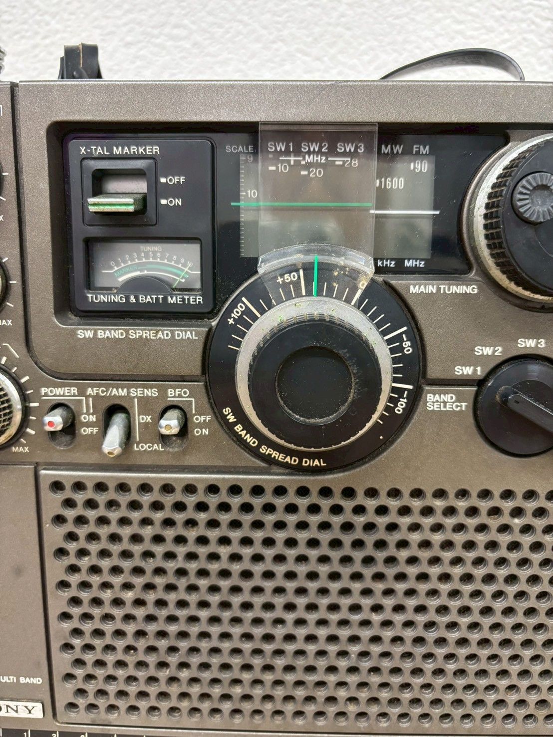 SONY ソニー スカイセンサー ICF-5900 BCLラジオ 動作未確認 - メルカリ