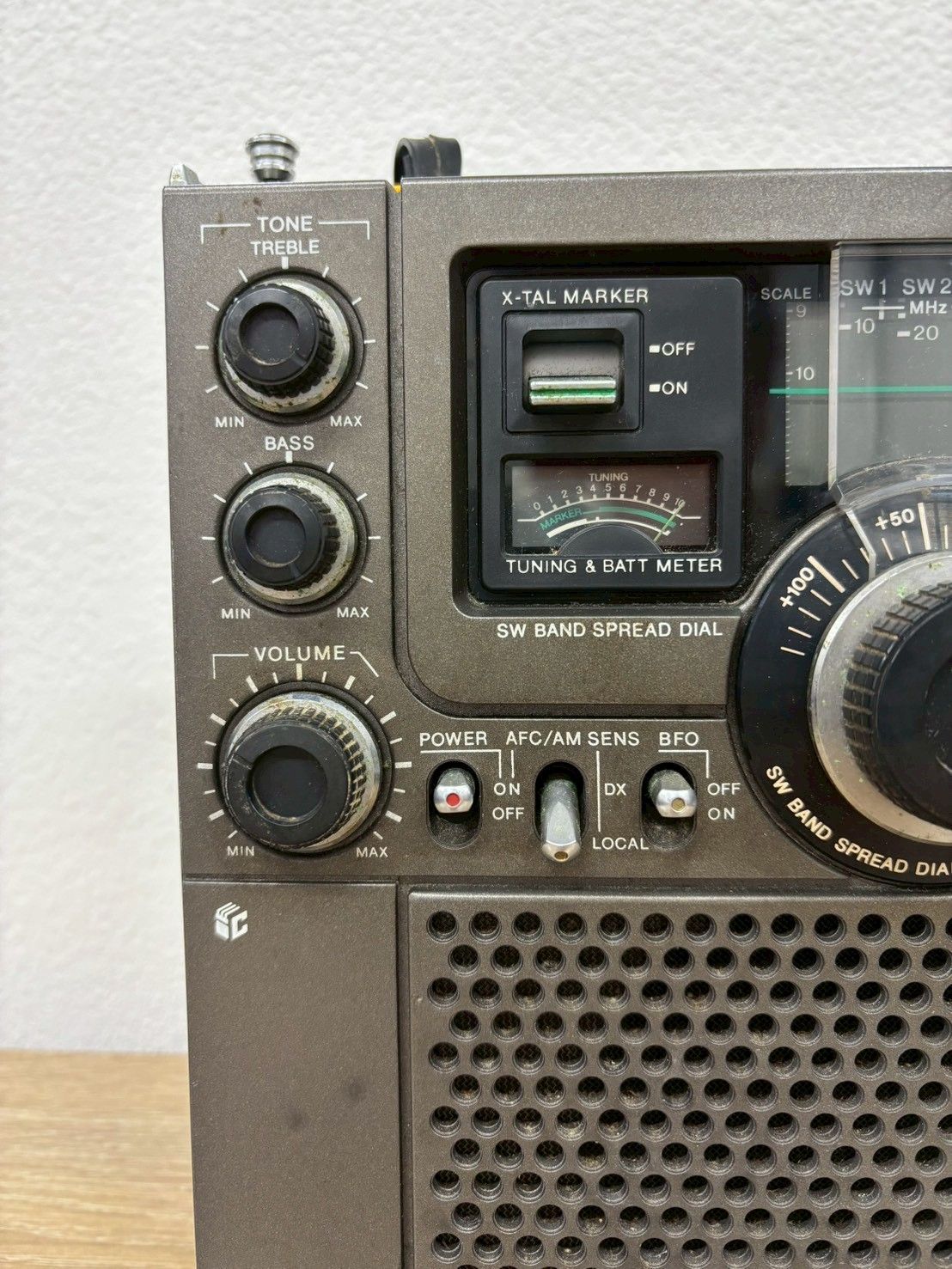 SONY ソニー スカイセンサー ICF-5900 BCLラジオ 動作未確認 - メルカリ