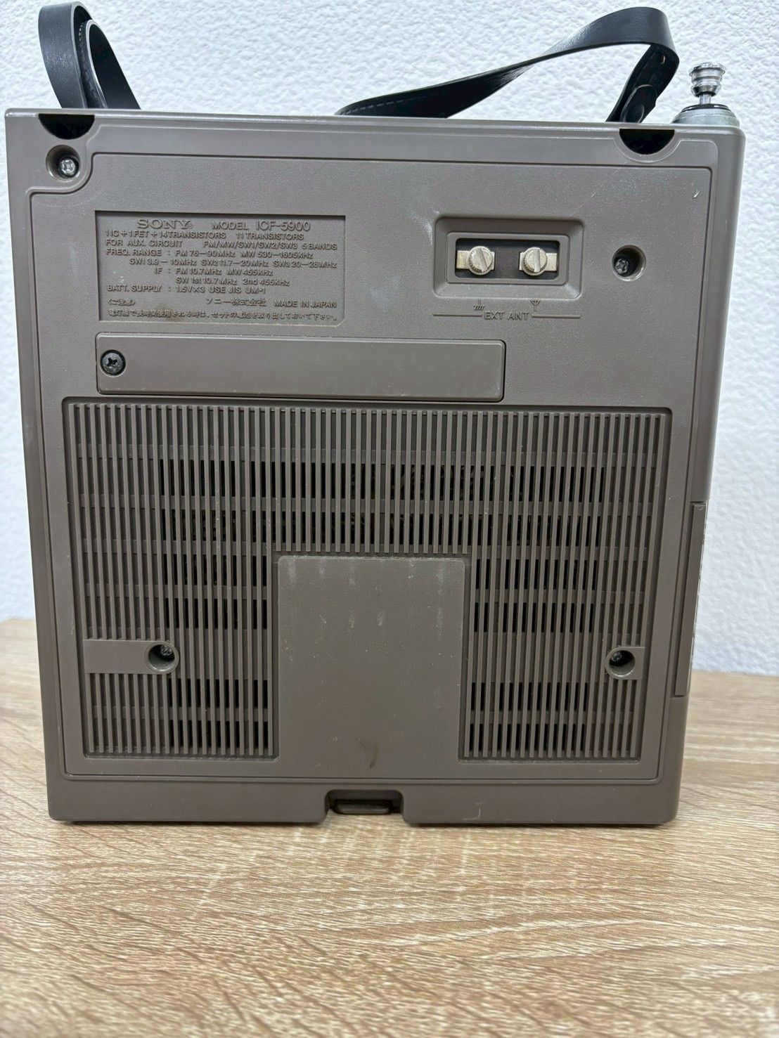 SONY ソニー スカイセンサー ICF-5900 BCLラジオ 動作未確認 - メルカリ